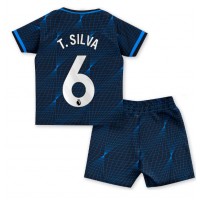 Chelsea Thiago Silva #6 Replica Away Minikit 2023-24 Short Sleeve (+ pants)